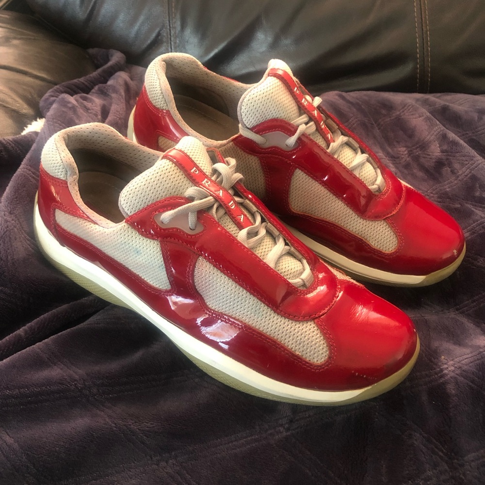 Men’s Prada America’s Cup sneakers
